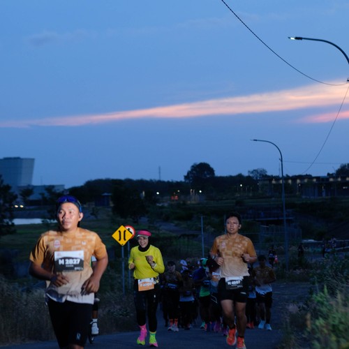 Race photo from KEDIRI HALF MARATHON 2026