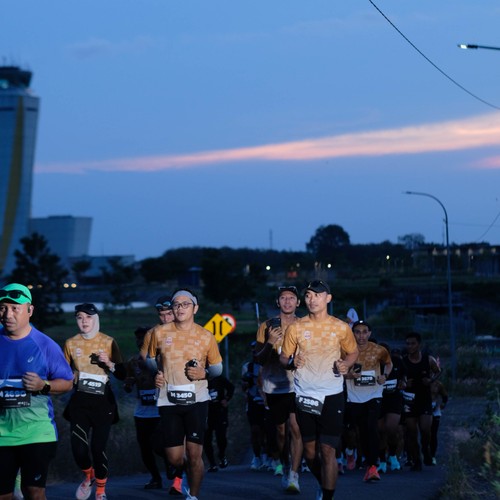Race photo from KEDIRI HALF MARATHON 2026