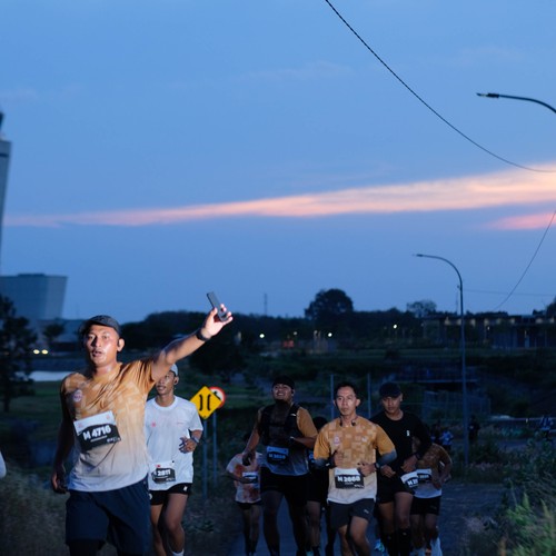 Race photo from KEDIRI HALF MARATHON 2026