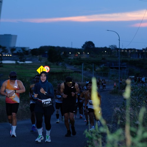 Race photo from KEDIRI HALF MARATHON 2026