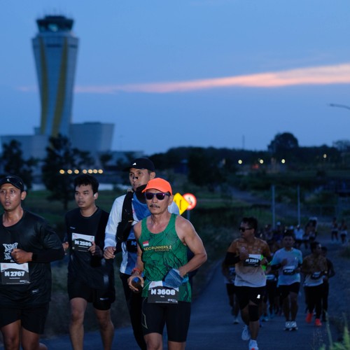 Race photo from KEDIRI HALF MARATHON 2026