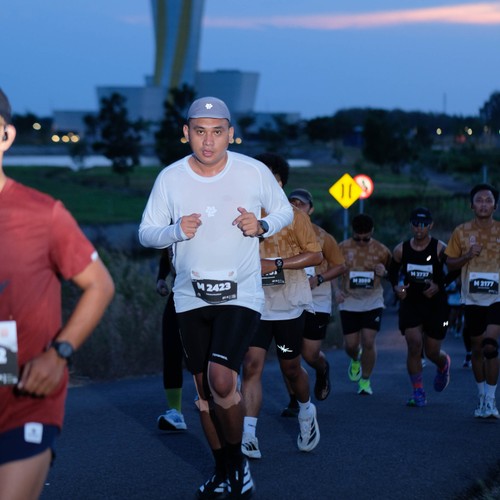 Race photo from KEDIRI HALF MARATHON 2026