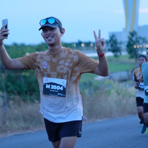 Race photo from KEDIRI HALF MARATHON 2026
