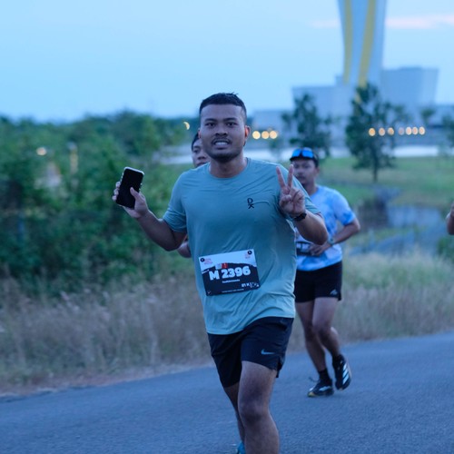 Race photo from KEDIRI HALF MARATHON 2026