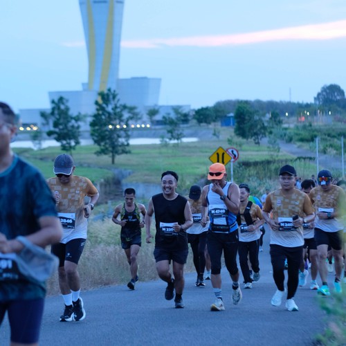 Race photo from KEDIRI HALF MARATHON 2026