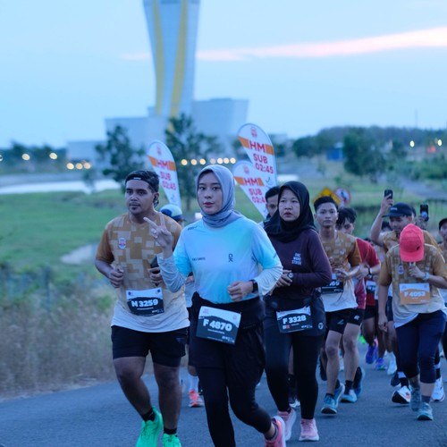 Race photo from KEDIRI HALF MARATHON 2026