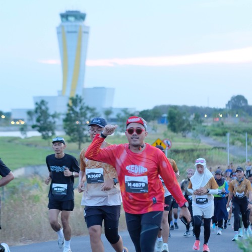 Race photo from KEDIRI HALF MARATHON 2026