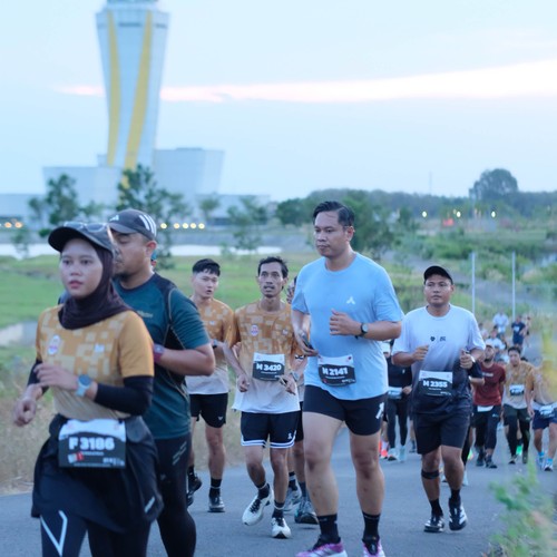Race photo from KEDIRI HALF MARATHON 2026