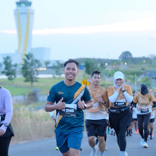 Race photo from KEDIRI HALF MARATHON 2026