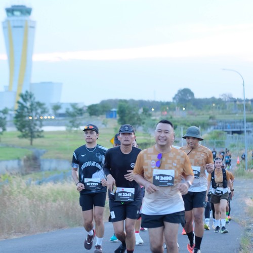 Race photo from KEDIRI HALF MARATHON 2026