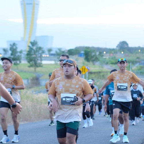 Race photo from KEDIRI HALF MARATHON 2026