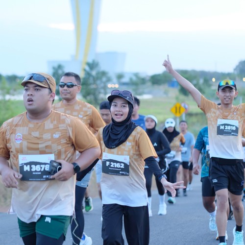 Race photo from KEDIRI HALF MARATHON 2026