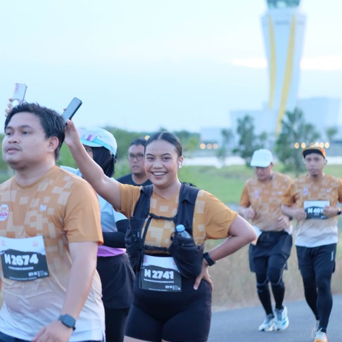 Race photo from KEDIRI HALF MARATHON 2026