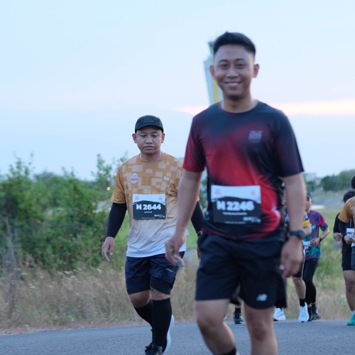Race photo from KEDIRI HALF MARATHON 2026
