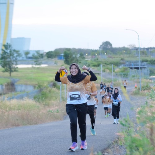 Race photo from KEDIRI HALF MARATHON 2026