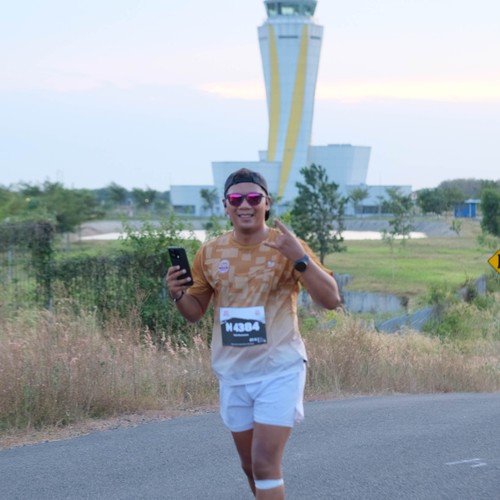 Race photo from KEDIRI HALF MARATHON 2026