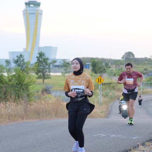 Race photo from KEDIRI HALF MARATHON 2026