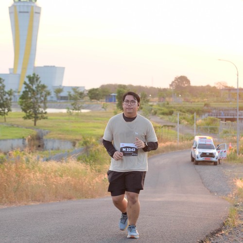 Race photo from KEDIRI HALF MARATHON 2026