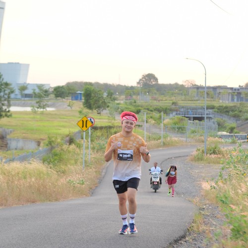 Race photo from KEDIRI HALF MARATHON 2026