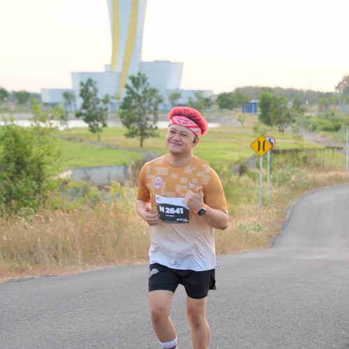 Race photo from KEDIRI HALF MARATHON 2026