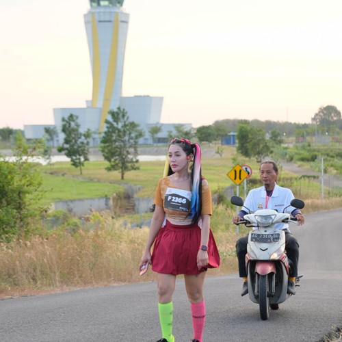 Race photo from KEDIRI HALF MARATHON 2026