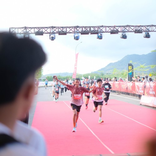 Race photo from KEDIRI HALF MARATHON 2026