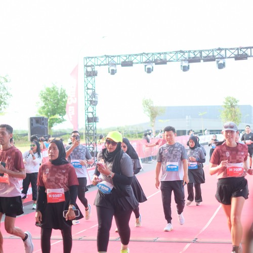 Race photo from KEDIRI HALF MARATHON 2026