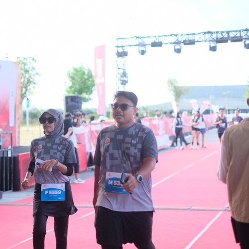 Race photo from KEDIRI HALF MARATHON 2026