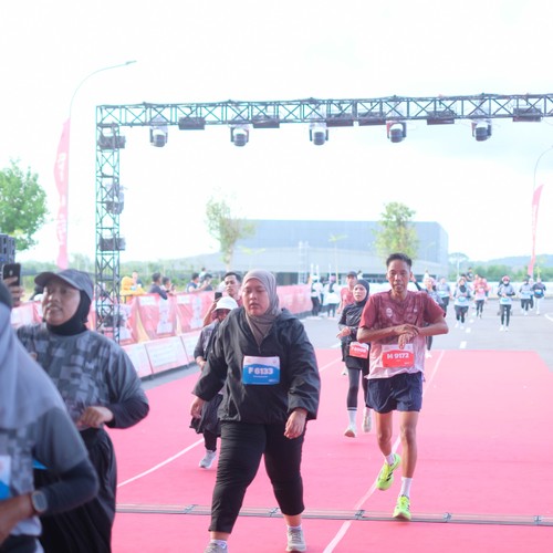 Race photo from KEDIRI HALF MARATHON 2026