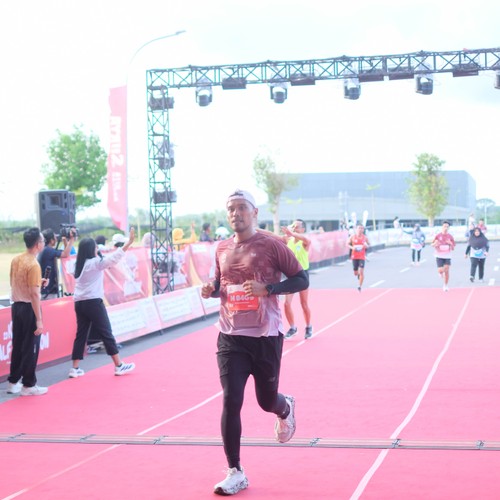 Race photo from KEDIRI HALF MARATHON 2026