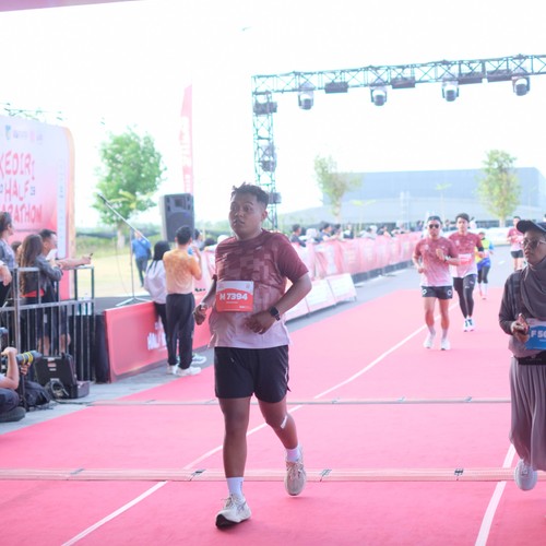 Race photo from KEDIRI HALF MARATHON 2026