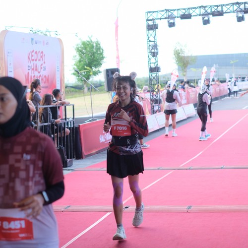 Race photo from KEDIRI HALF MARATHON 2026