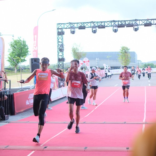 Race photo from KEDIRI HALF MARATHON 2026