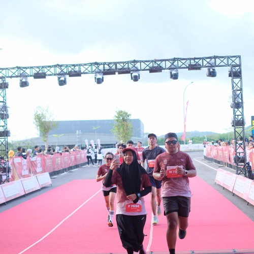 Race photo from KEDIRI HALF MARATHON 2026