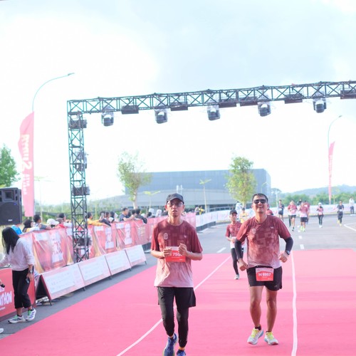 Race photo from KEDIRI HALF MARATHON 2026