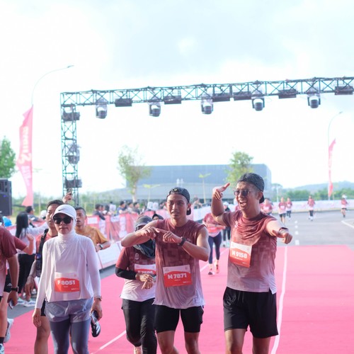 Race photo from KEDIRI HALF MARATHON 2026