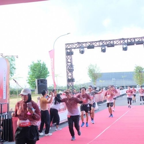 Race photo from KEDIRI HALF MARATHON 2026