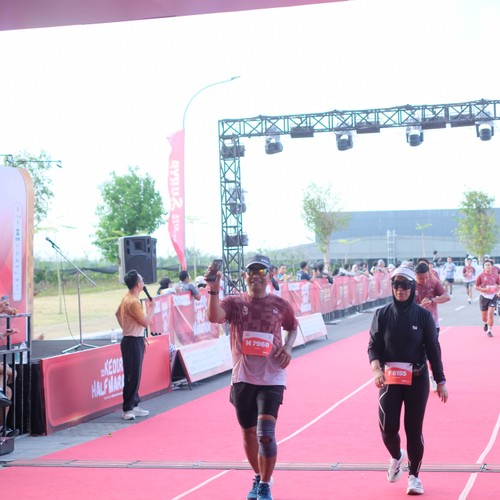 Race photo from KEDIRI HALF MARATHON 2026