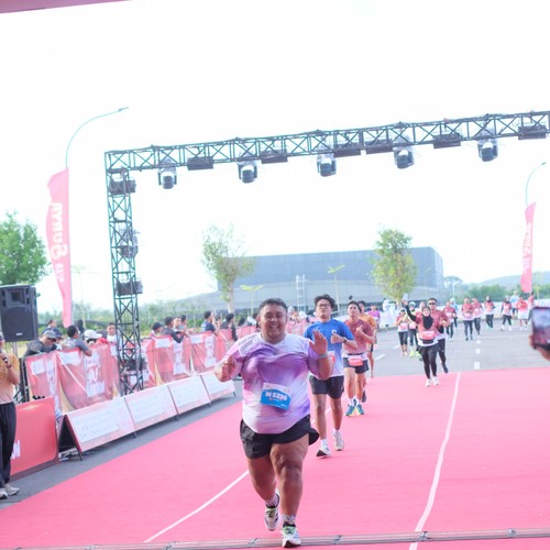 Race photo from KEDIRI HALF MARATHON 2026