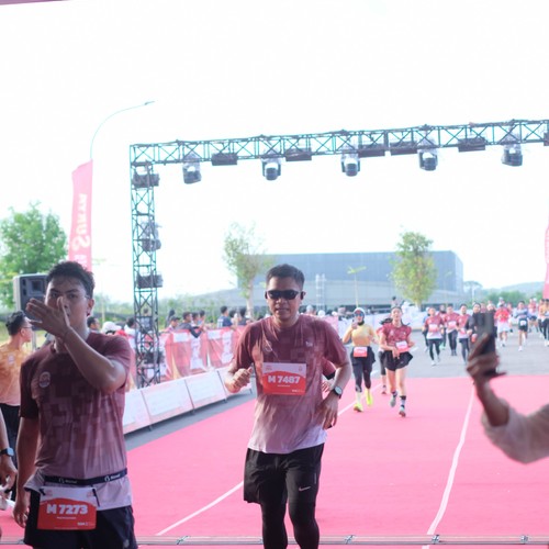 Race photo from KEDIRI HALF MARATHON 2026