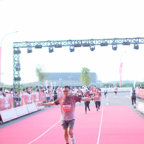 Race photo from KEDIRI HALF MARATHON 2026
