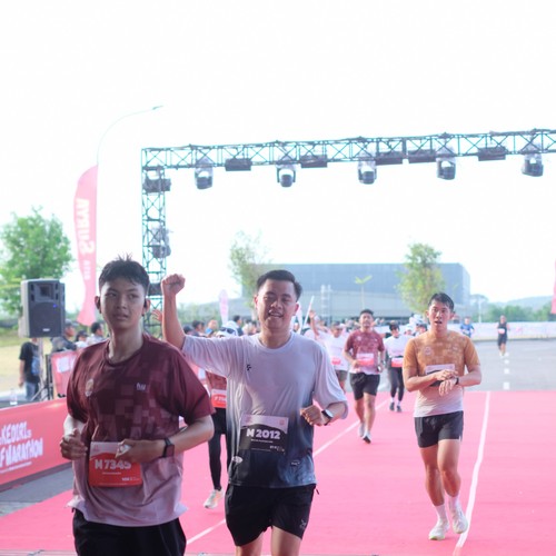 Race photo from KEDIRI HALF MARATHON 2026