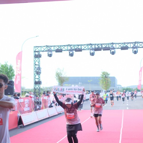 Race photo from KEDIRI HALF MARATHON 2026