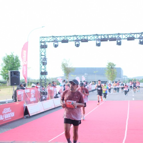 Race photo from KEDIRI HALF MARATHON 2026