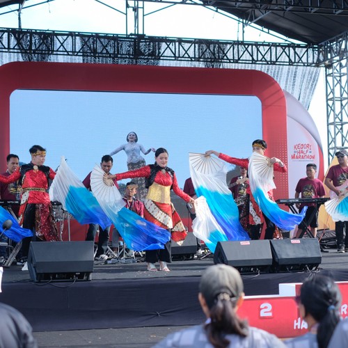 Race photo from KEDIRI HALF MARATHON 2026