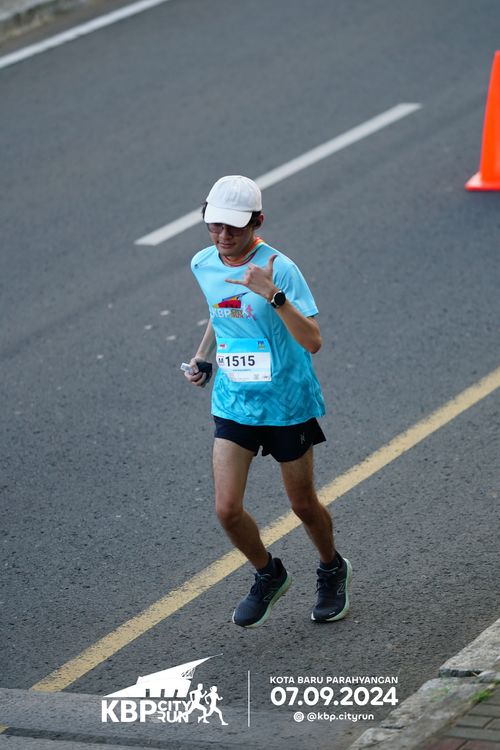Race photo from KBP City Run 2024