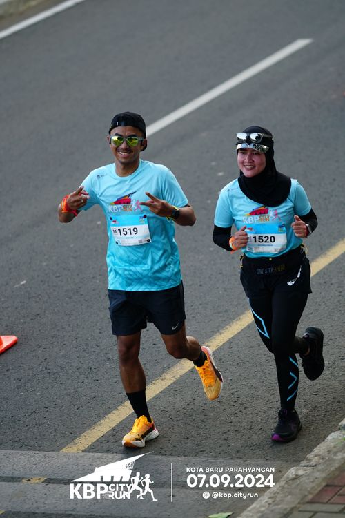 Race photo from KBP City Run 2024