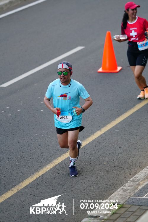 Race photo from KBP City Run 2024
