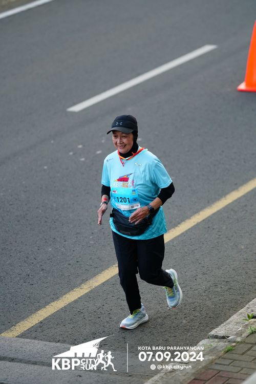 Race photo from KBP City Run 2024