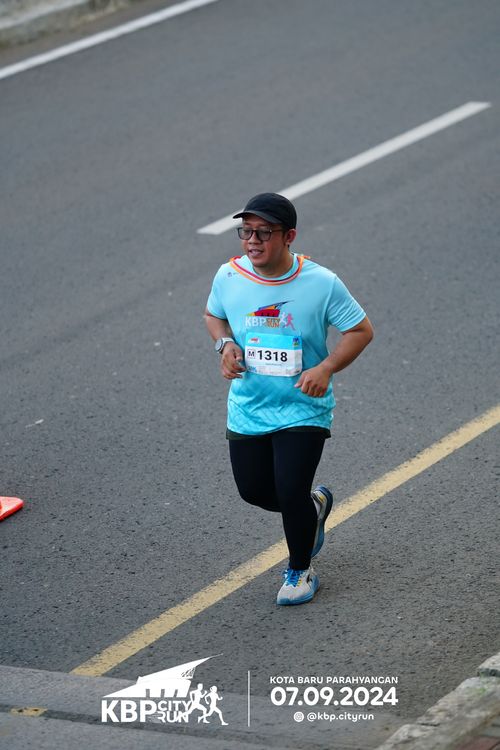 Race photo from KBP City Run 2024